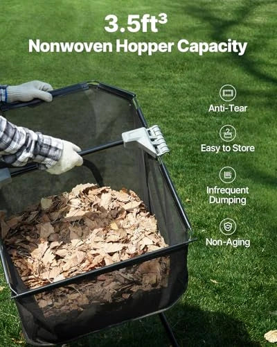 VEVOR Push Lawn Sweeper