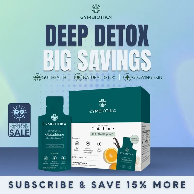 Liposomal Glutathione Supplement for Cellular Detox