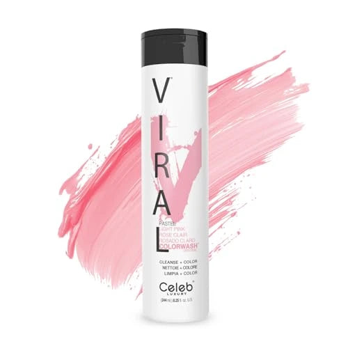 Pastel Pink Color Depositing Shampoo
