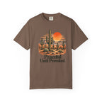 Peaceful Until Provoked | Vintage Desert Cactus Graphic Tee