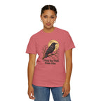 I Wish You Well From Afar T-Shirt | Vintage Raven Graphic Tee | Comfort Colors 1717