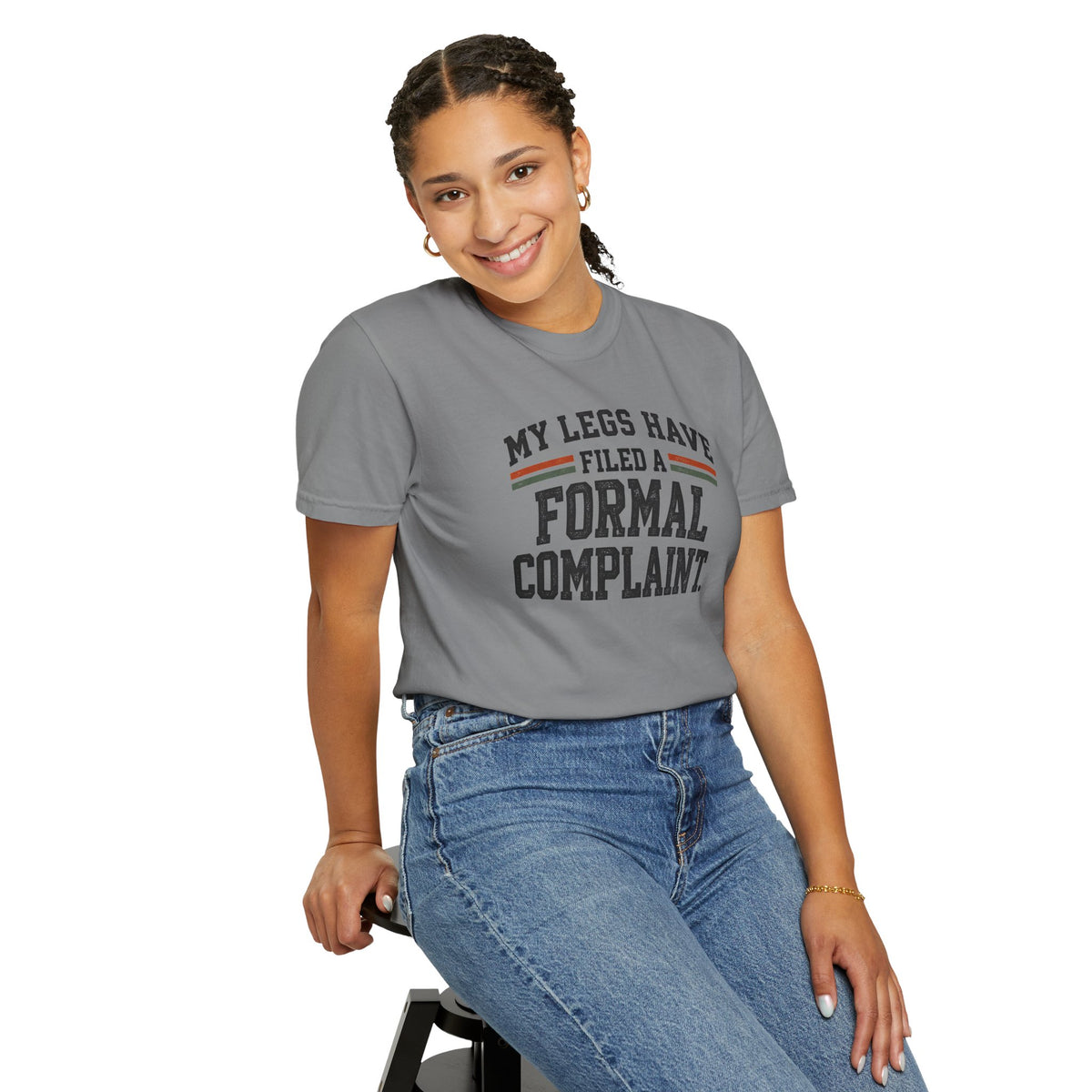 My Legs Have Filed a Formal Complaint | Funny Running T-Shirt | Comfort Colors 1717