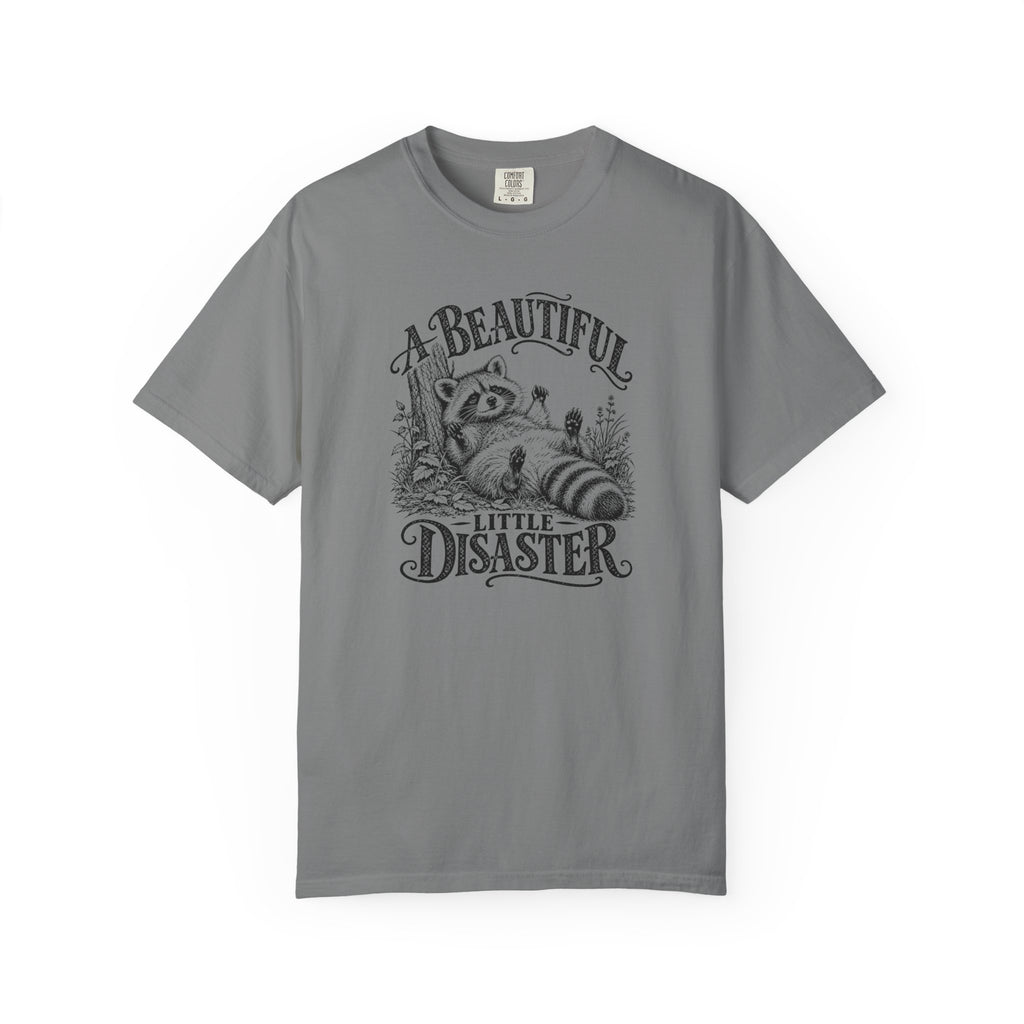 A Beautiful Little Disaster | Vintage Raccoon Graphic Tee