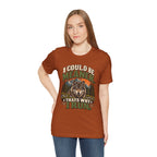 I Could Be Meaner That's Why I Run Wolf Running T-Shirt