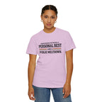 Personal Best & Public Meltdown | Funny Running T-Shirt | Comfort Colors