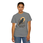 I Wish You Well From Afar T-Shirt | Vintage Raven Graphic Tee | Comfort Colors 1717