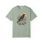 I Wish You Well From Afar T-Shirt | Vintage Raven Graphic Tee | Comfort Colors 1717