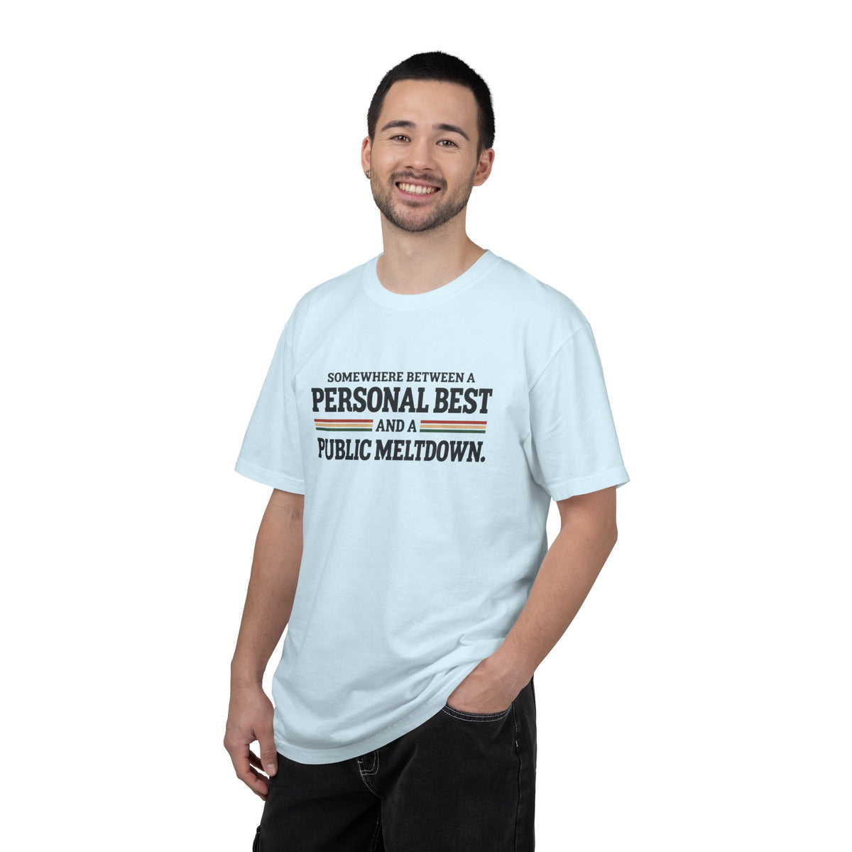 Personal Best & Public Meltdown | Funny Running T-Shirt | Comfort Colors