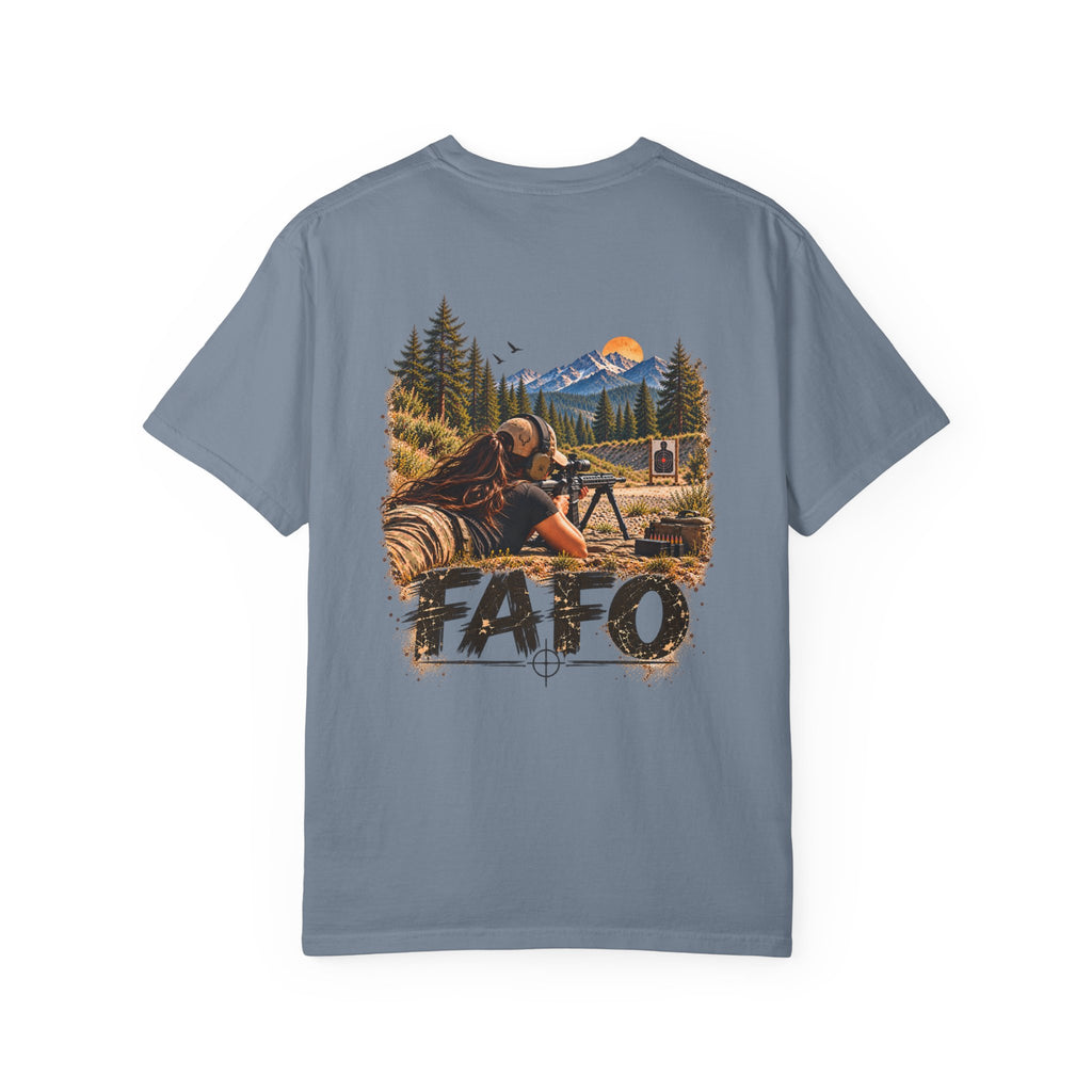 FAFO Women's Shooting Graphic T-Shirt | Open Range Collection