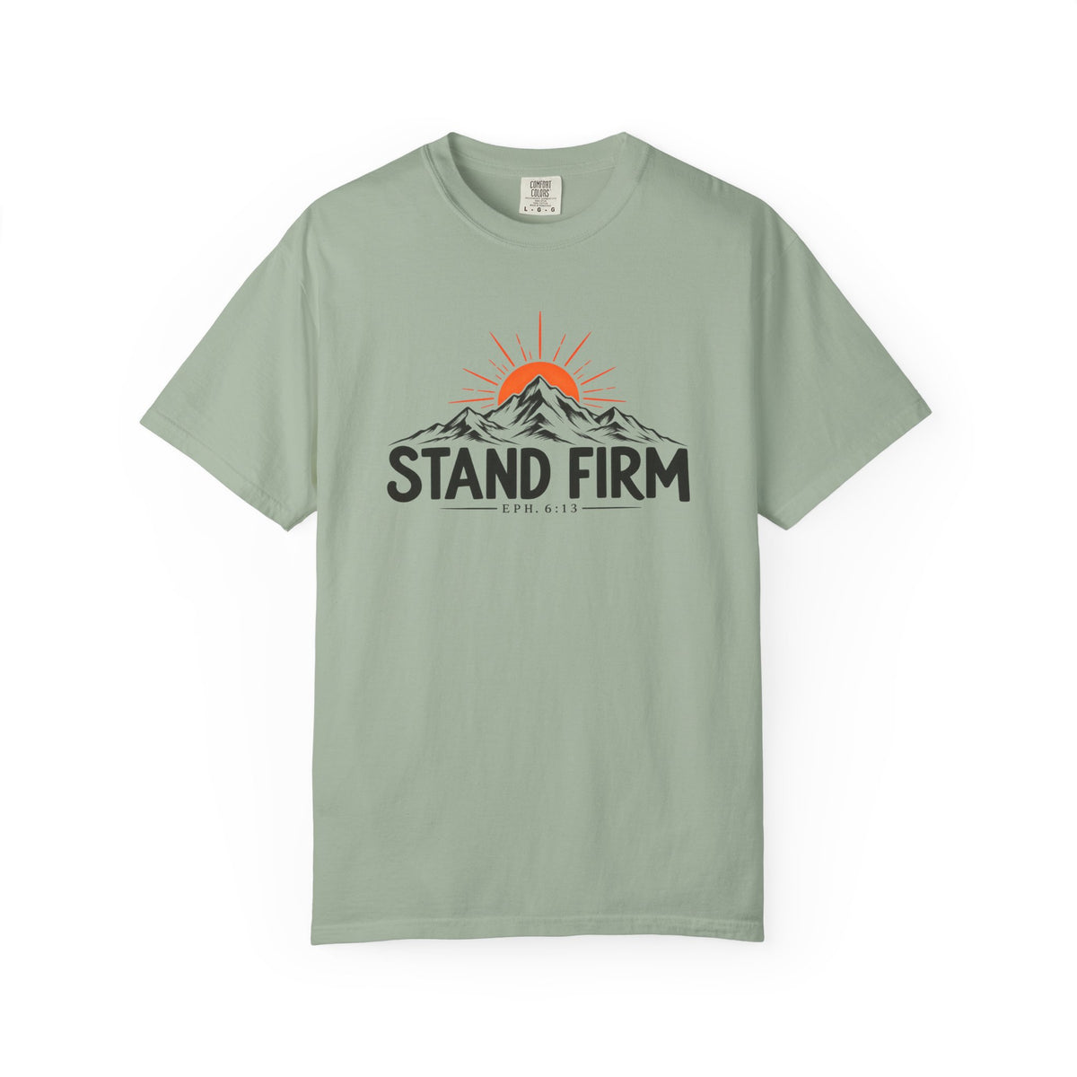 Stand Firm Ephesians 6:13 T-Shirt — Christian Mountain Graphic Tee