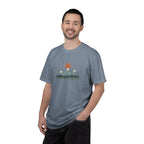 Vintage Mountain Sunset T-Shirt | Minimalist Nature Graphic Tee | Comfort Colors 1717
