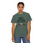 Built Different Still Building T-Shirt | Motivational Mountain Graphic Tee | Comfort Colors 1717