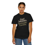Good Intentions Questionable Execution T-Shirt | Funny Graphic Tee | Comfort Colors 1717