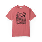 The Voices Said RUN – Funny Trail Running Graphic Tee | Comfort Colors 1717
