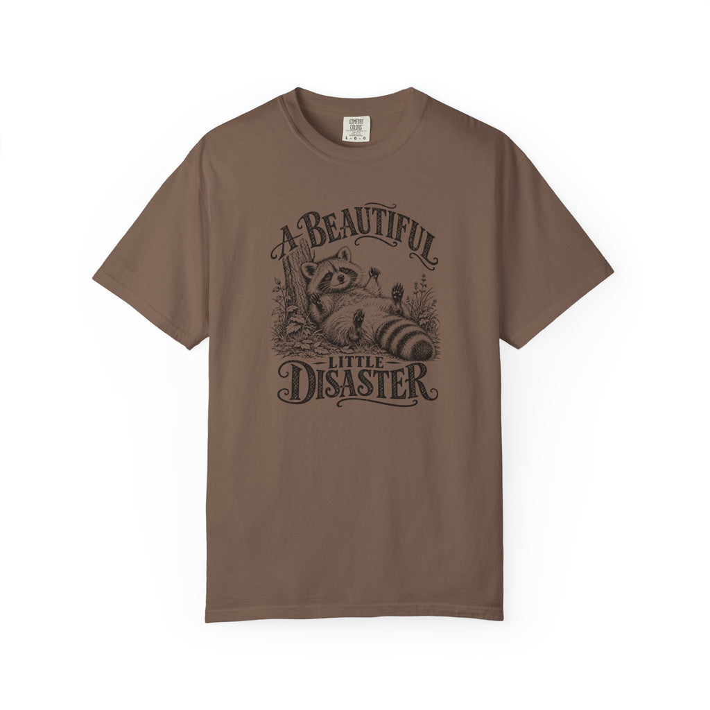 A Beautiful Little Disaster | Vintage Raccoon Graphic Tee