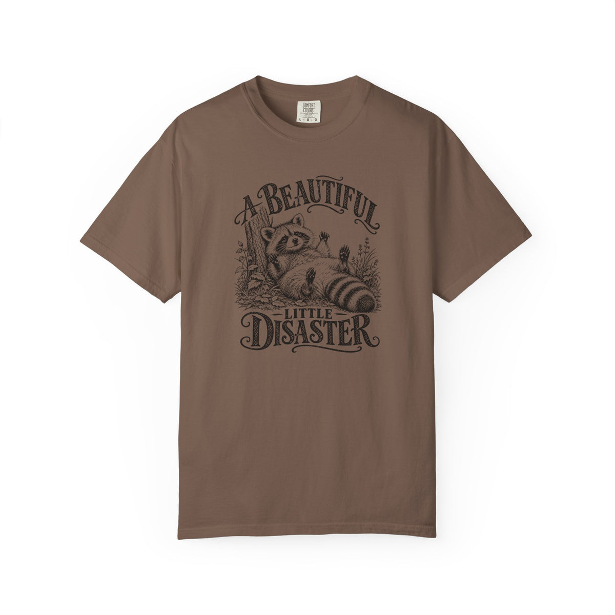 A Beautiful Little Disaster | Vintage Raccoon Graphic Tee