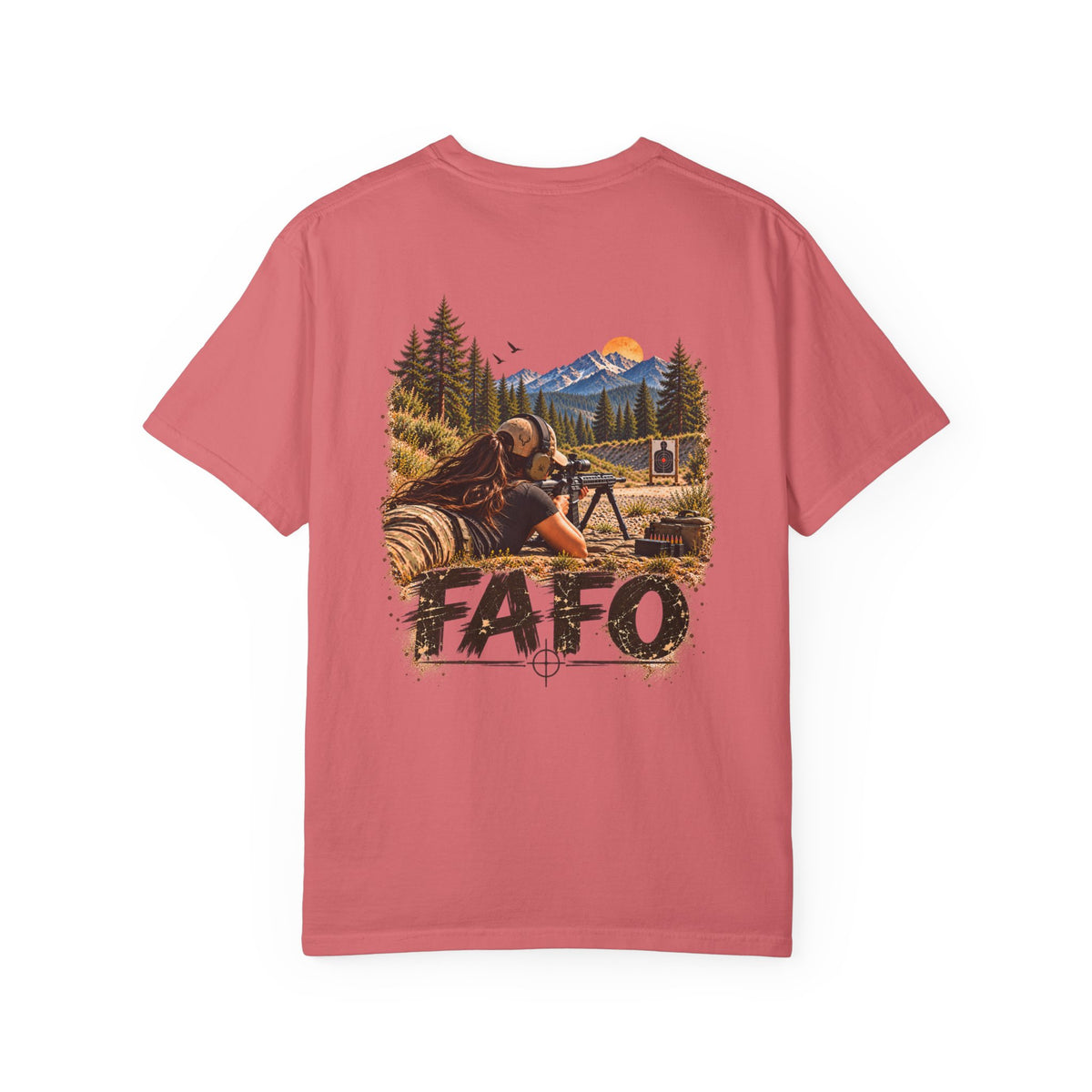 FAFO Women's Shooting Graphic T-Shirt | Open Range Collection