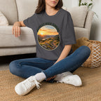 Happiest When Running – Scenic Trail Running T-Shirt