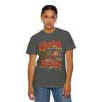 Running From My Problems – Funny Marathon Runner Graphic Tee