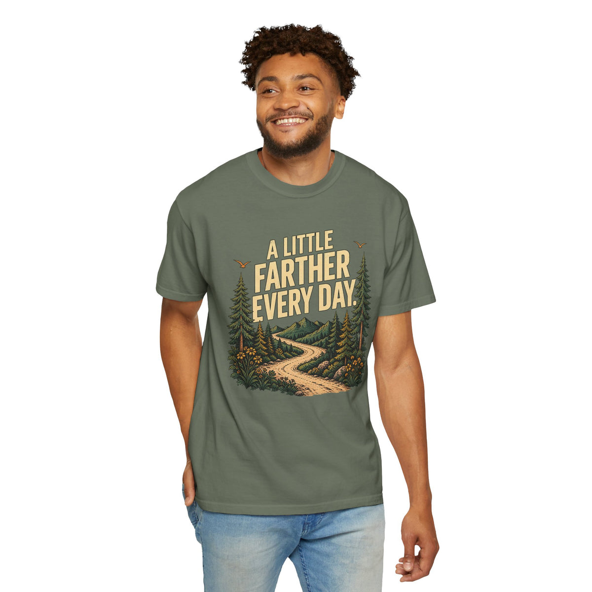 A Little Farther Every Day Graphic Tee