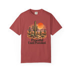 Peaceful Until Provoked | Vintage Desert Cactus Graphic Tee