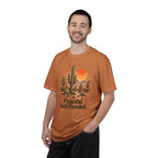 Peaceful Until Provoked | Vintage Desert Cactus Graphic Tee