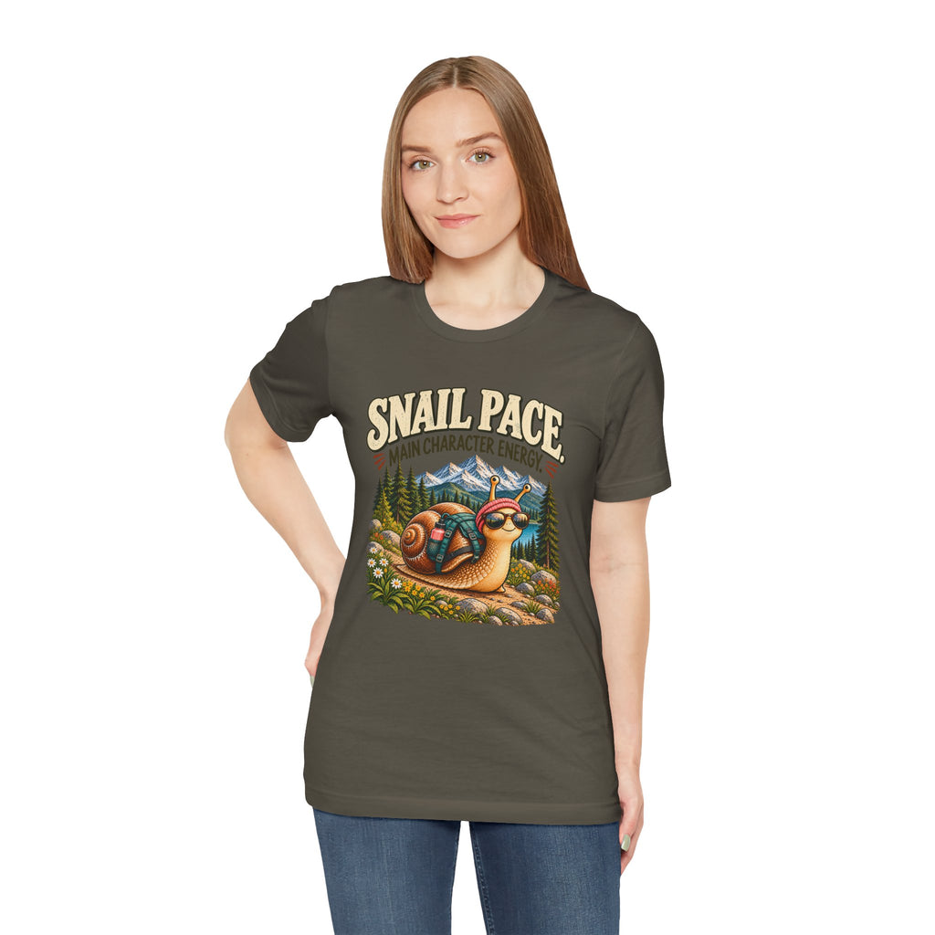 Snail Pace Main Character Energy T-Shirt