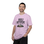 Built Different Still Building T-Shirt | Motivational Mountain Graphic Tee | Comfort Colors 1717