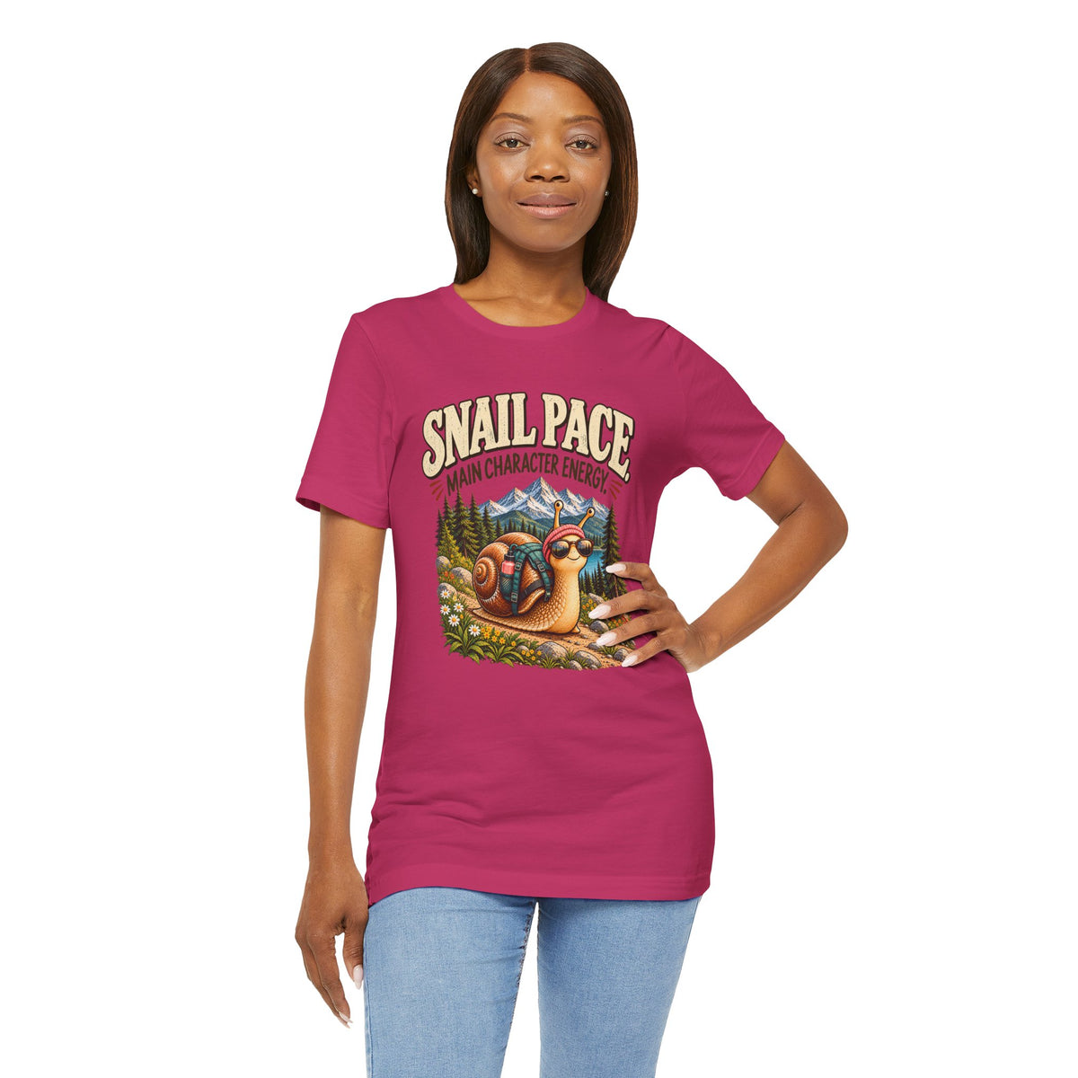 Snail Pace Main Character Energy T-Shirt