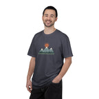 Vintage Mountain Sunset T-Shirt | Minimalist Nature Graphic Tee | Comfort Colors 1717