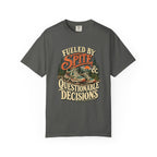 Fueled by Spite & Questionable Decisions | Funny Running Graphic Tee