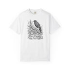 I Have Thoughts None Are Helpful | Vintage Raven Graphic Tee