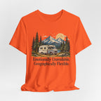 Emotionally Unavailable Geographically Flexible | Vintage Camping Tee