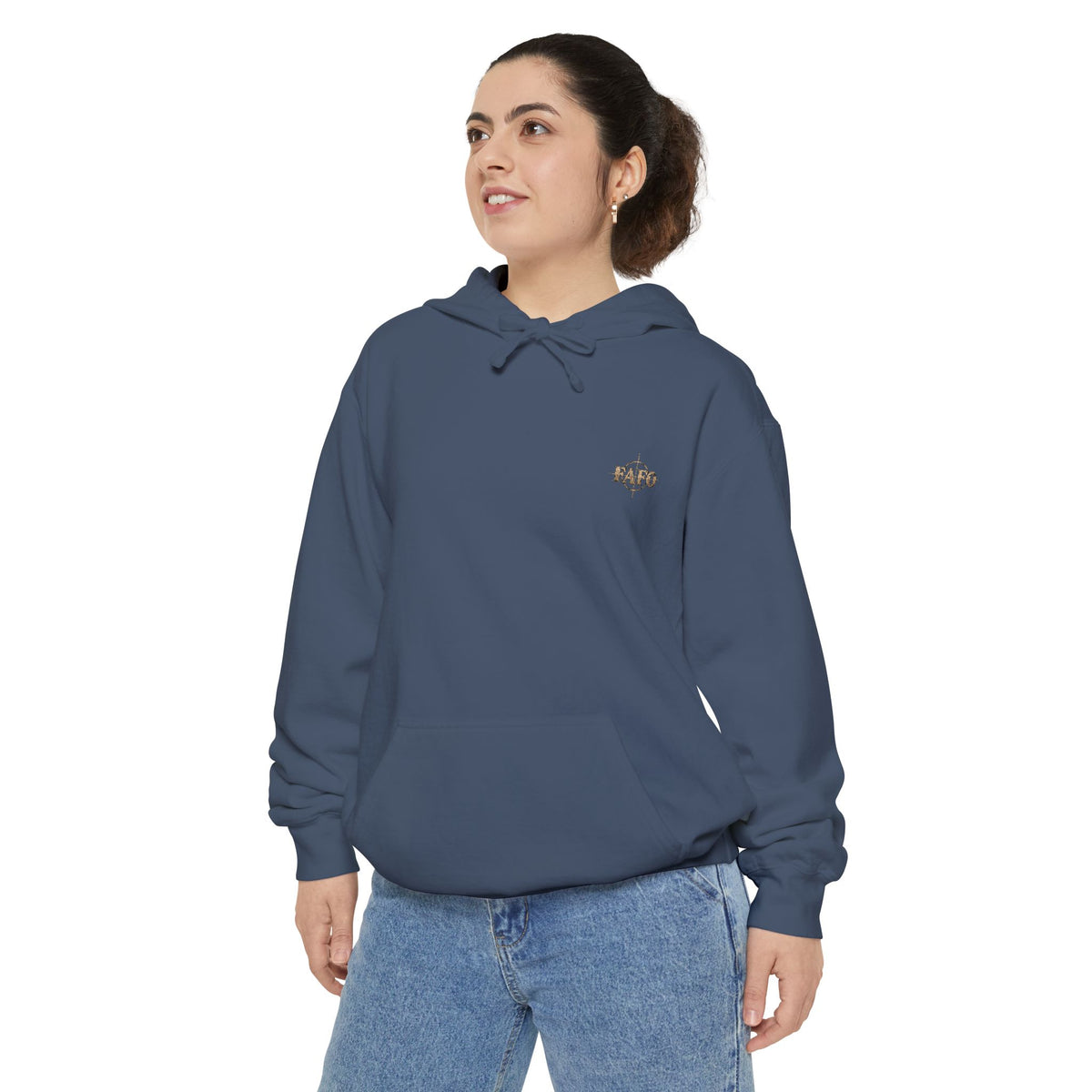 FAFO Women's Shooting Range Hoodie | Mountain Graphic Sweatshirt