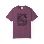 The Voices Said RUN – Funny Trail Running Graphic Tee | Comfort Colors 1717