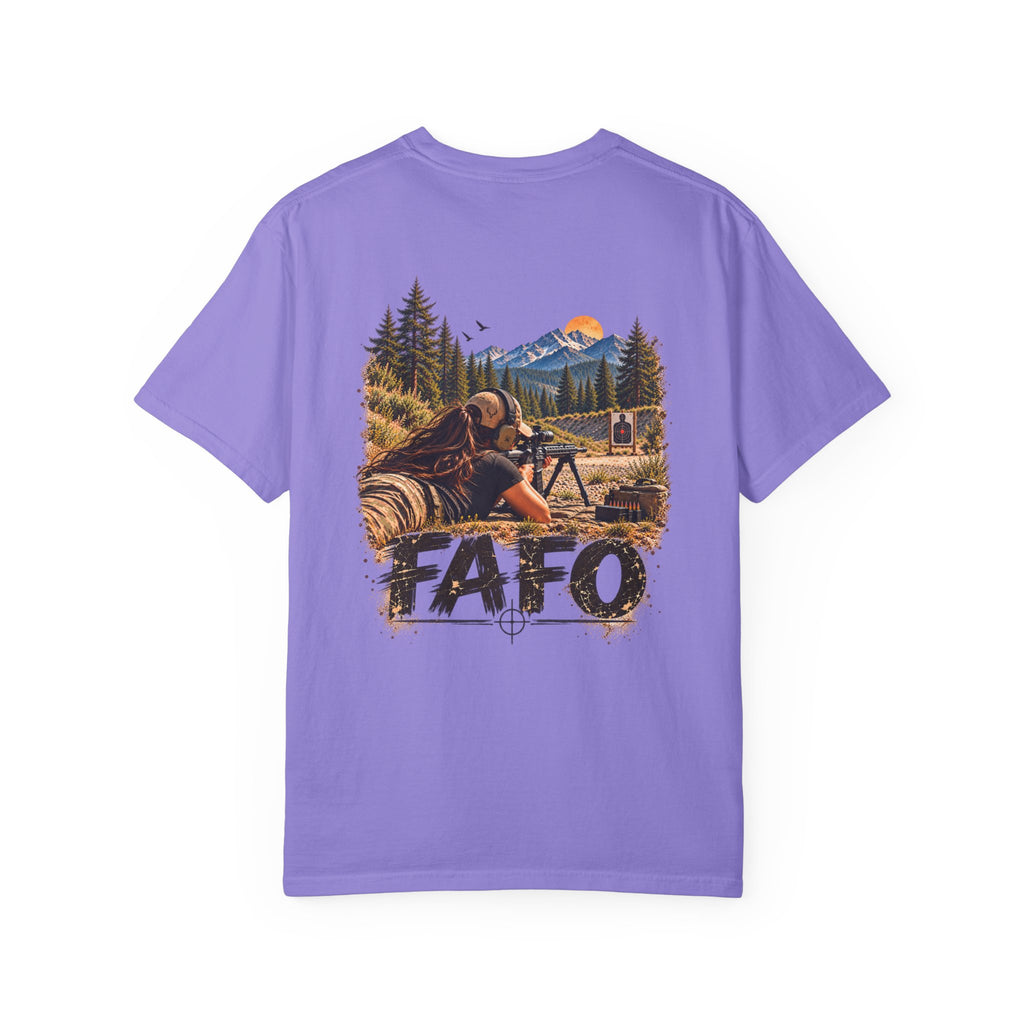 FAFO Women's Shooting Graphic T-Shirt | Open Range Collection