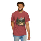 The Long Way Feels Like Home T-Shirt | Vintage Mountain Graphic Tee | Comfort Colors 1717