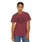 Professionally Unbothered T-Shirt | Vintage Fox Graphic Tee | Comfort Colors 1717