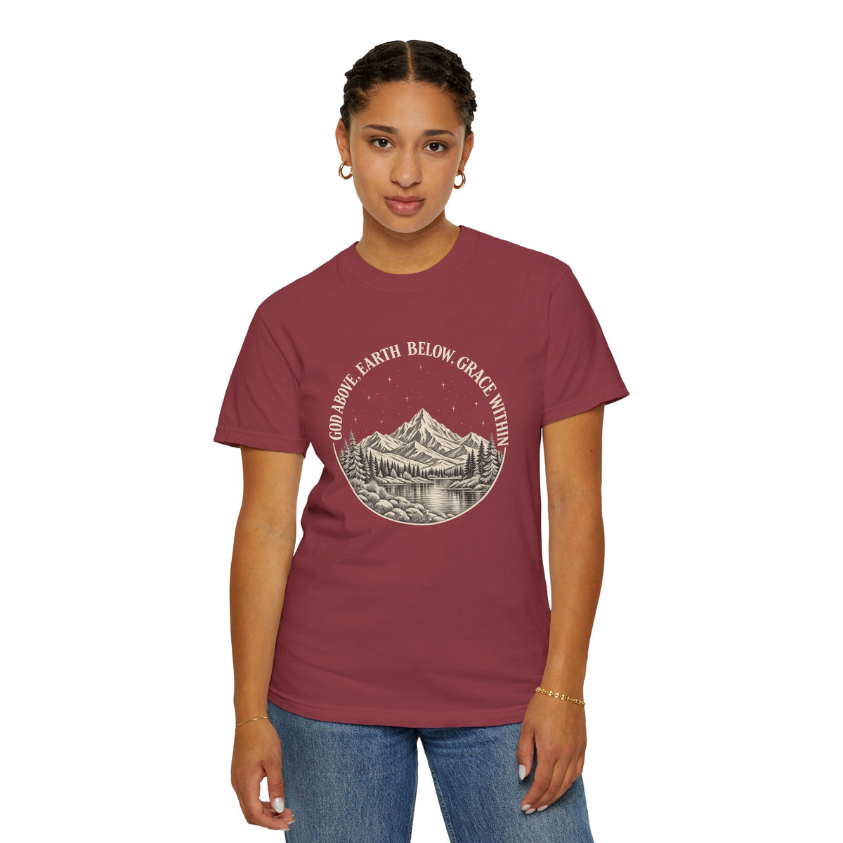 God Above, Earth Below, Grace Within Comfort Colors® T-Shirt