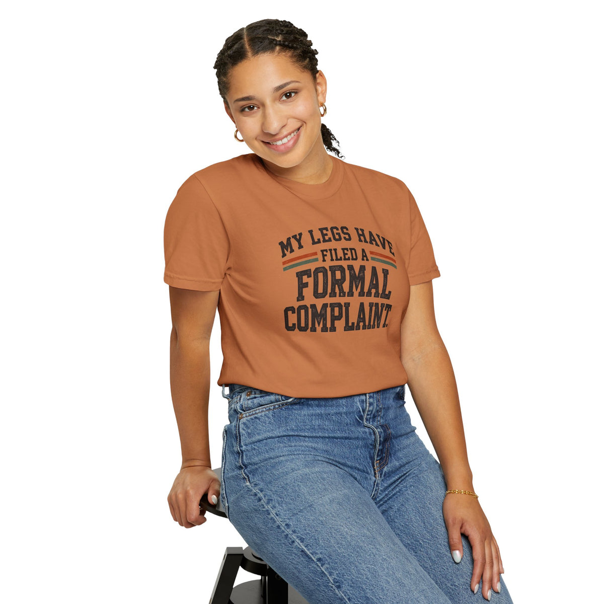 My Legs Have Filed a Formal Complaint | Funny Running T-Shirt | Comfort Colors 1717