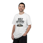Built Different Still Building T-Shirt | Motivational Mountain Graphic Tee | Comfort Colors 1717