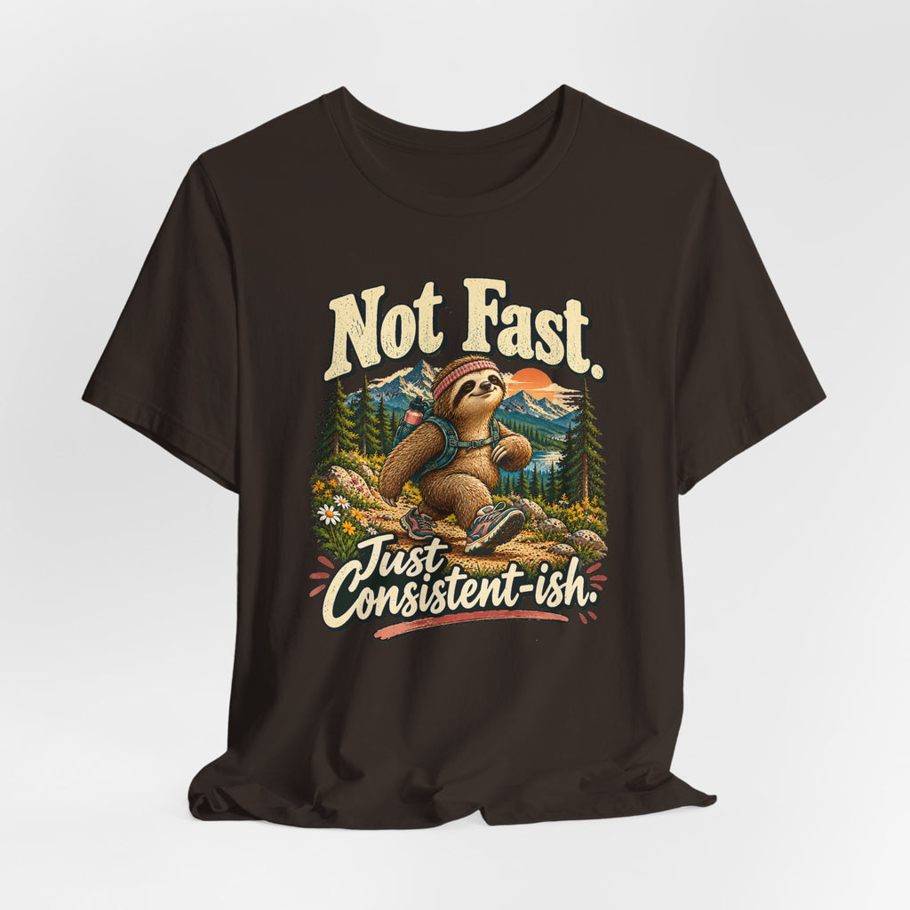 Not Fast Just Consistent-ish Sloth T-Shirt