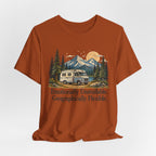 Emotionally Unavailable Geographically Flexible | Vintage Camping Tee