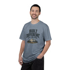 Built Different Still Building T-Shirt | Motivational Mountain Graphic Tee | Comfort Colors 1717