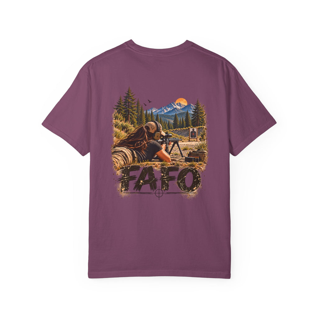 FAFO Women's Shooting Graphic T-Shirt | Open Range Collection