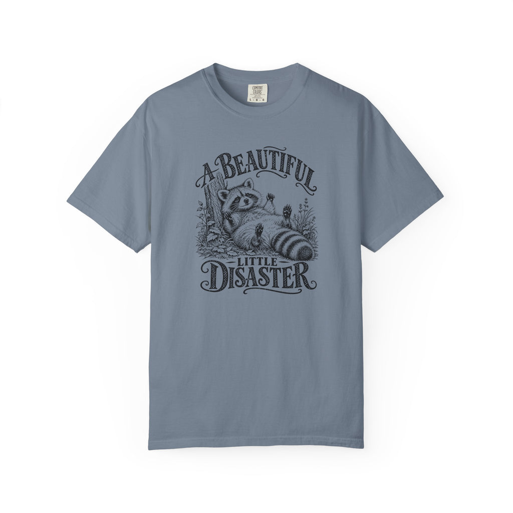 A Beautiful Little Disaster | Vintage Raccoon Graphic Tee
