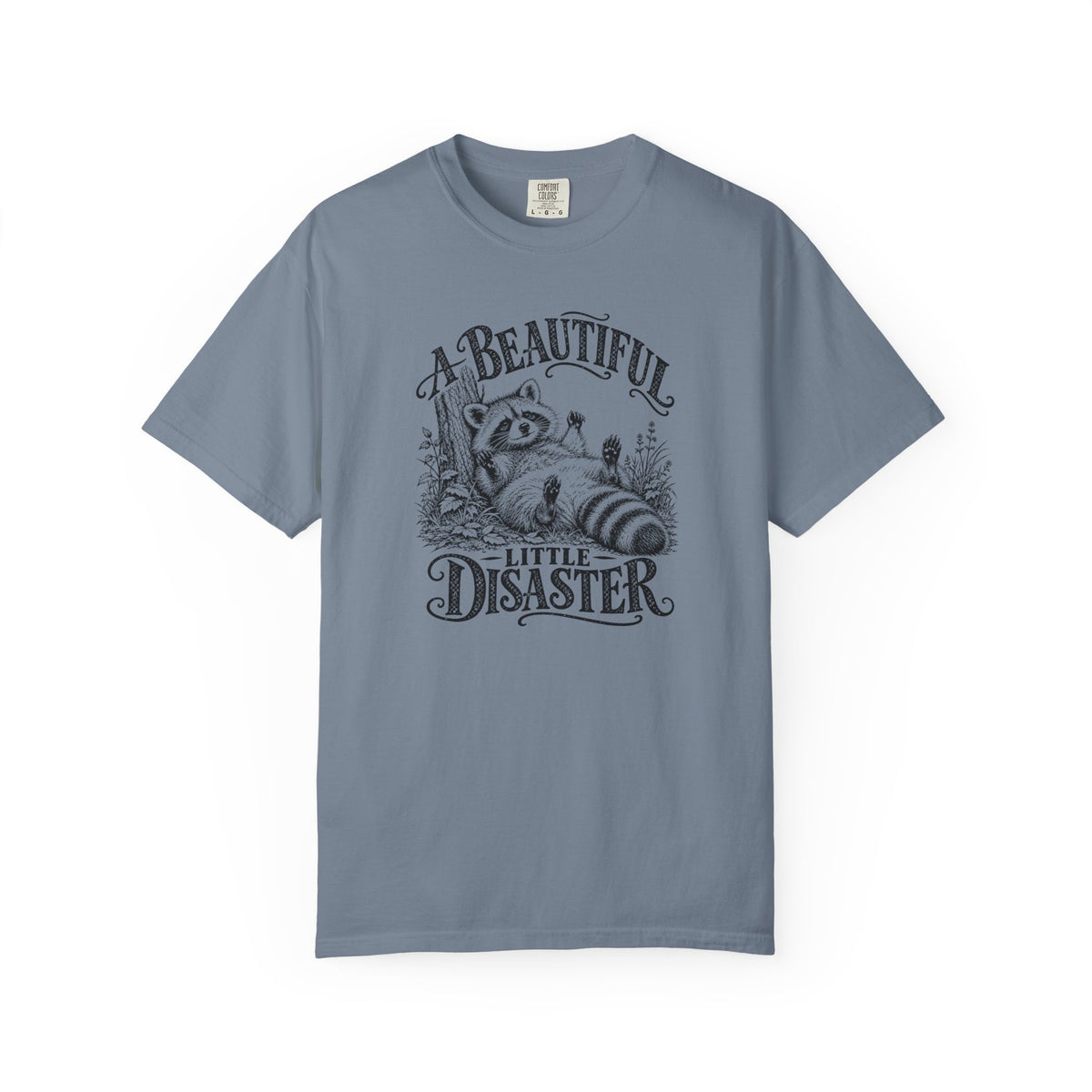 A Beautiful Little Disaster | Vintage Raccoon Graphic Tee