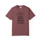 Unbothered Unavailable Unsupervised T-Shirt | Frog Mushroom Graphic Tee | Comfort Colors 1717
