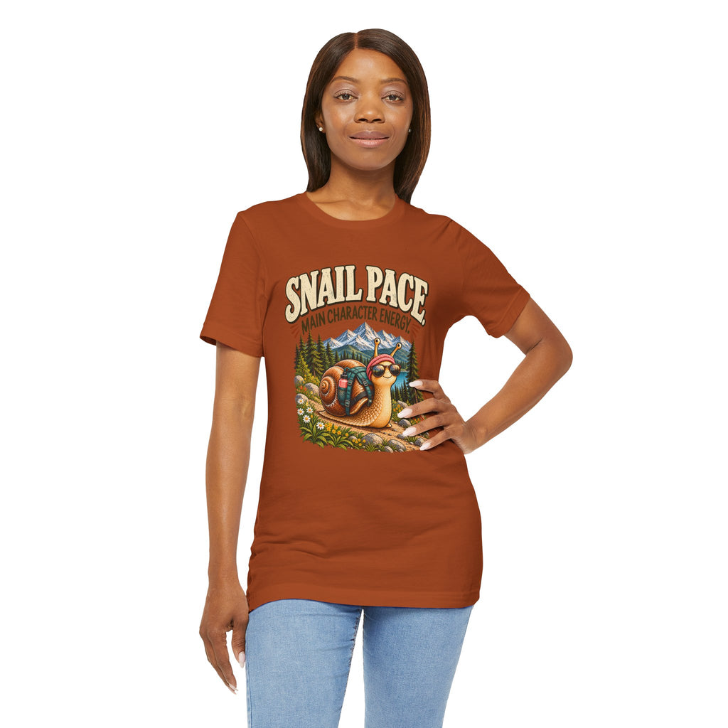 Snail Pace Main Character Energy T-Shirt