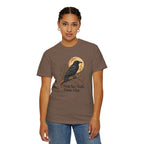 I Wish You Well From Afar T-Shirt | Vintage Raven Graphic Tee | Comfort Colors 1717